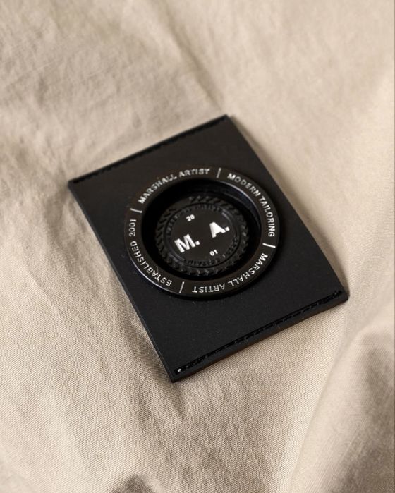 Куртка Marshall Artist Vanguard Overshirt Stone | Оригінал
