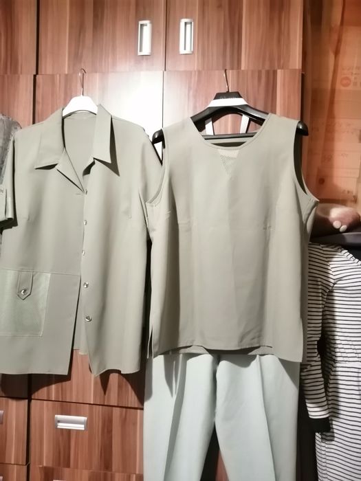 Zestaw spodnie i bluzki roz 48