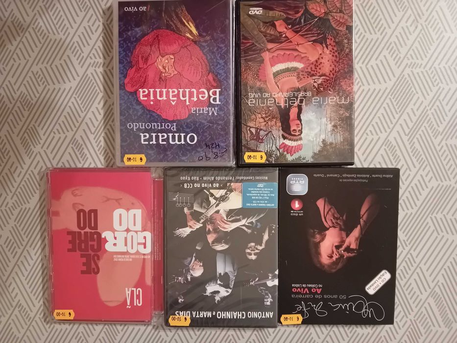 Dvd Musical Concertos Grandes Artistas Nacionais e Brasileiros.