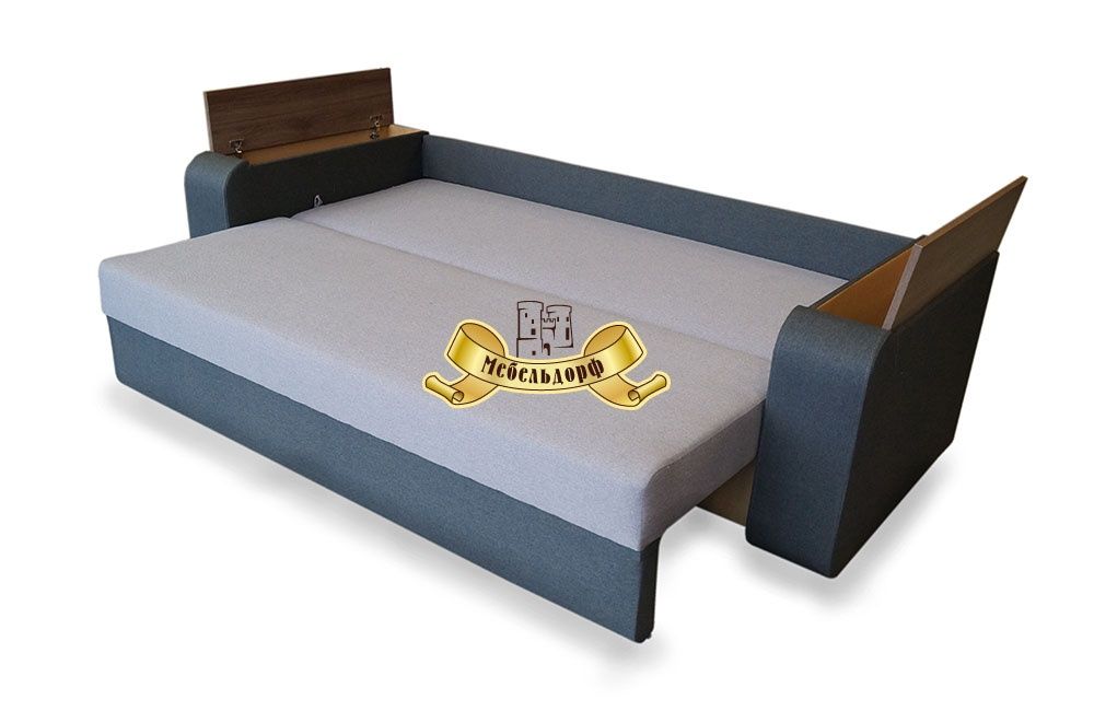 Диван еврокнижка Далас с нишами в подлокотниках по Акции в Днепре