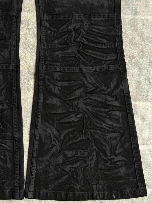 Джинси чорні штани черные flared клеш джинсы кльош jeans draping S M L
