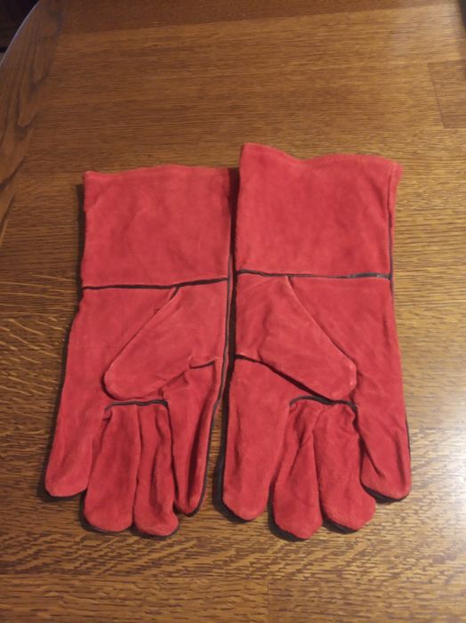 Rękawice robocze skòrzane
