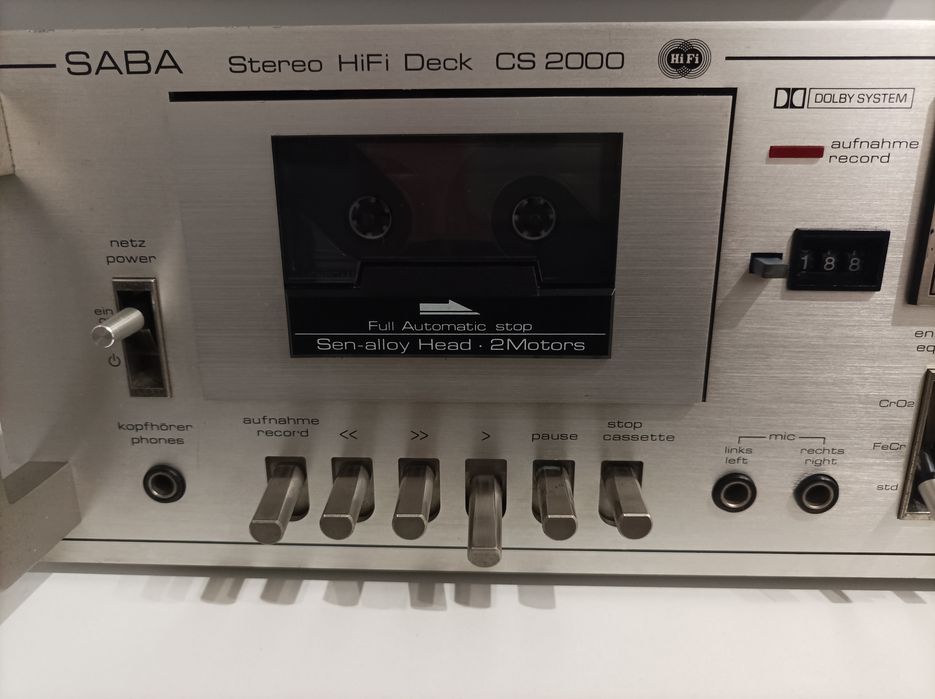 Magnetofon SABA CS 2000