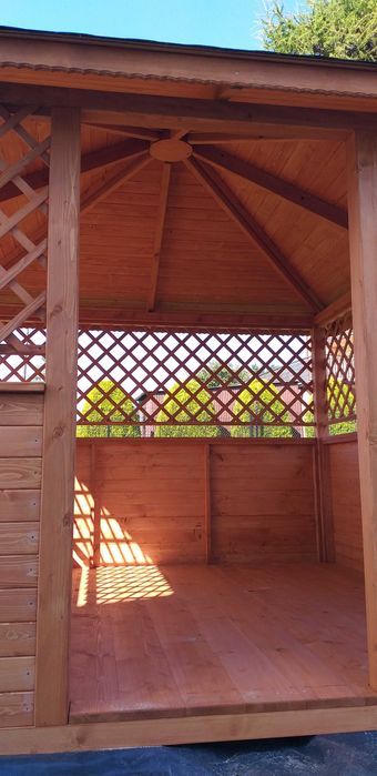 Altana altany ogrodowe domki drewniane wiaty zadaszenia