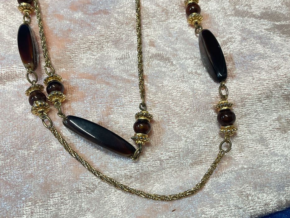 Fio longo peça vintage com 86 cm