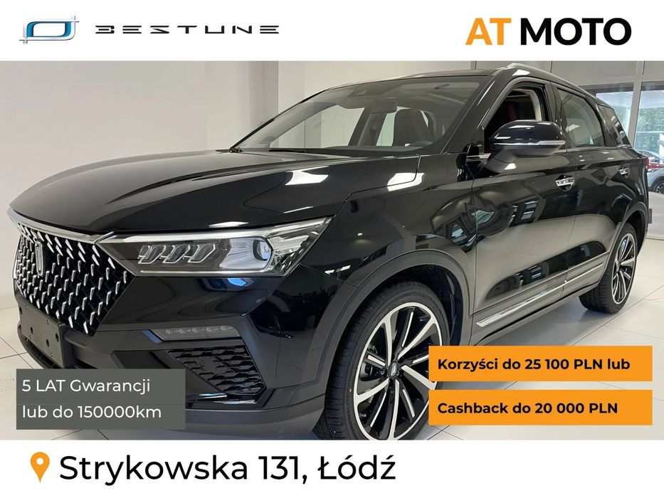 Bestune T77 Benefity o łącznej wartości do 25 100 zł, Rabat do 20 000 zł
