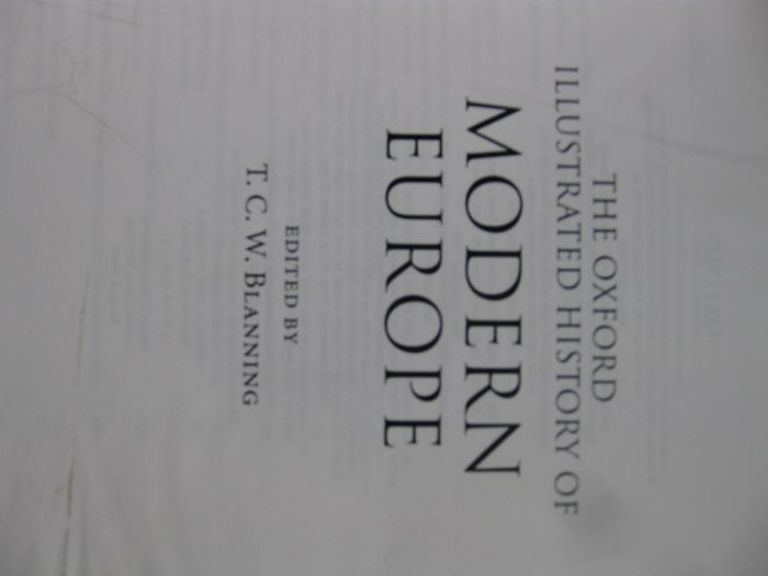 The Oxford Illustrated History of Modern Europe