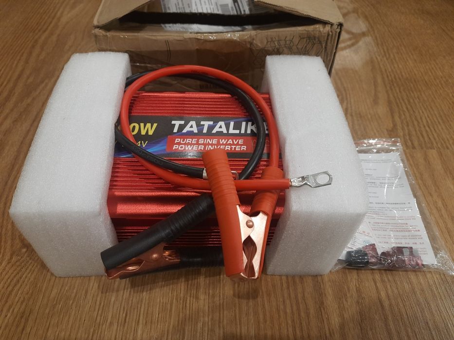 Інвертор Tataliken 3500Вт 12/220В чистий синус 50 Гц