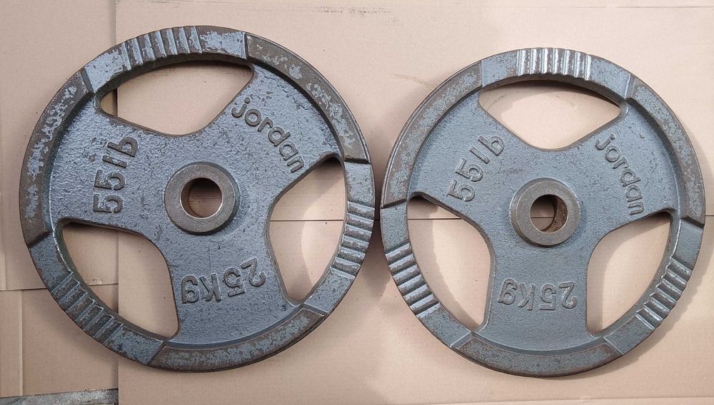 Obciążenie olimpijskie żeliwne Jordan krążki typ kierownica fi51mm