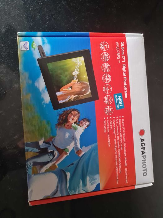 Moldura digital marca AGFA PHOTO