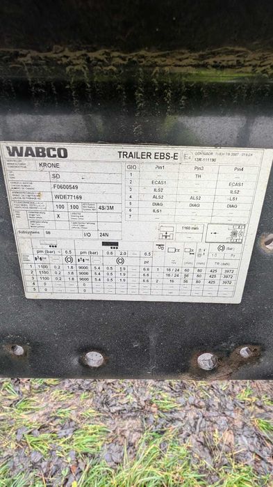 Naczepa Krone 2014 r