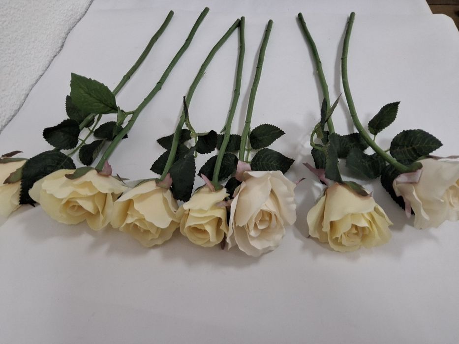 Штучні квіти (троянди), 7 шт, висота 30 см