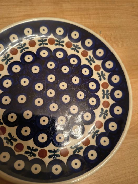 Talerz talerze Bolesławiec 70 ważka