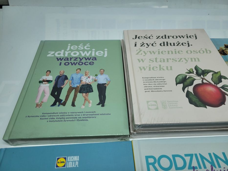 Książki kucharskie Lidl 10 szt.