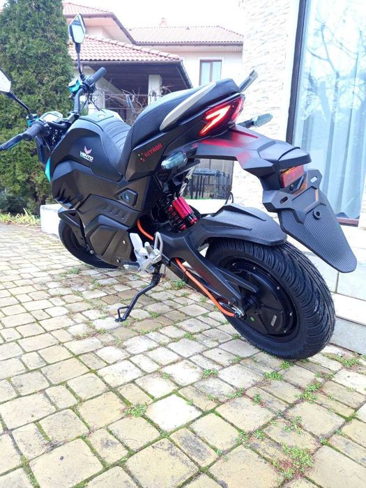 Електробайк Nitron 2800Wt Права не треба Электро мотоцикл 2800W Grey_c