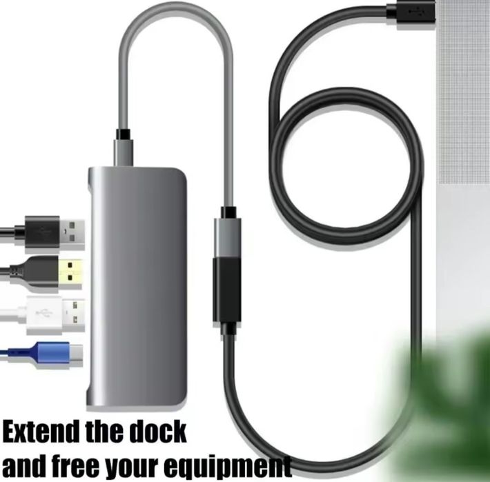 Cabo de extensão USB-C 5A 1,5m