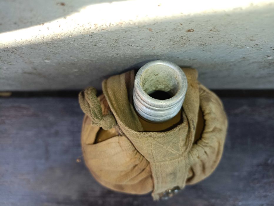 Фляга армейская СССР, полный комплект