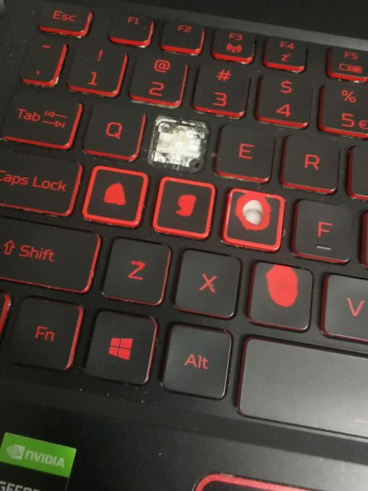 Acer Nitro 5 AN515-55  uszkodzona płyta główna, kompletne części
