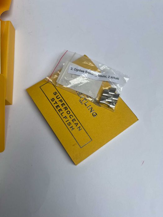 Breitling Superocean   werk val 7750 akcesoria ogniwo do bransolety ,p