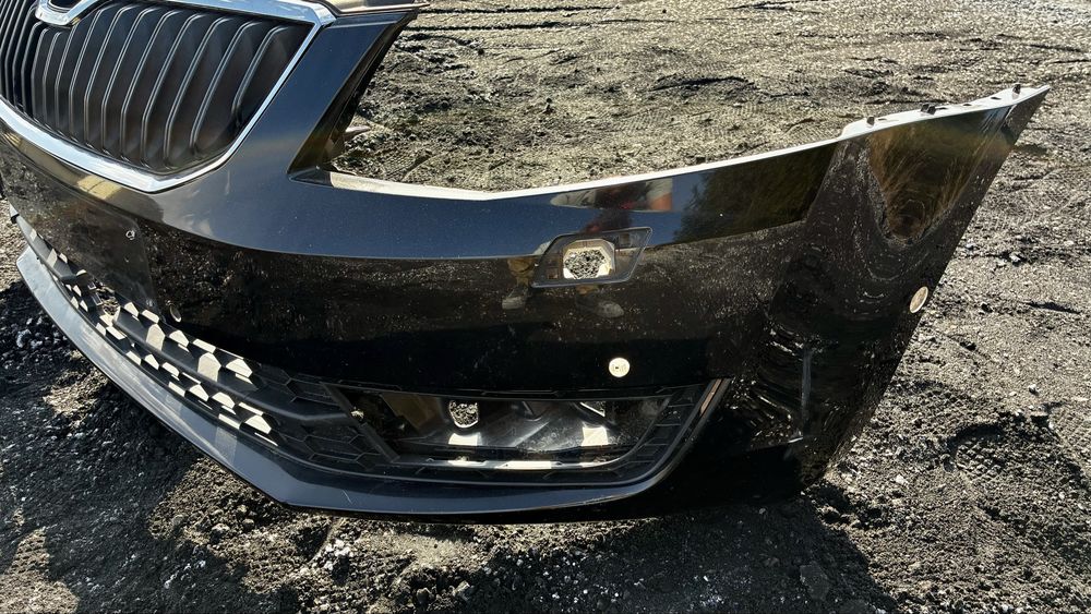 Zderzak przedni spryski + 6xPDC + radar Skoda Octavia 3 III 5E0 LF9R