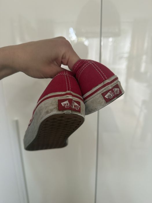 Vansy czerwone 36,5