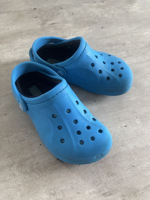 Crocsy ocieplane rozmiar 12c13 niebieskie