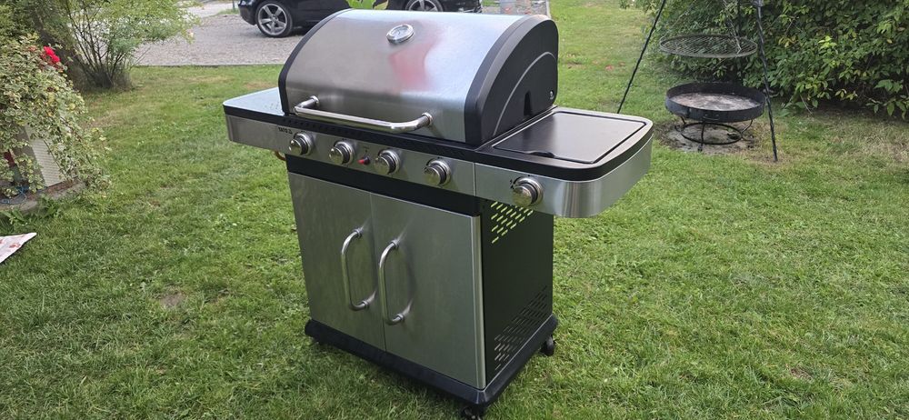 GRILL GAZOWY 4+1, Stal Nierdzewna 14.2KW YG-20019 Yato