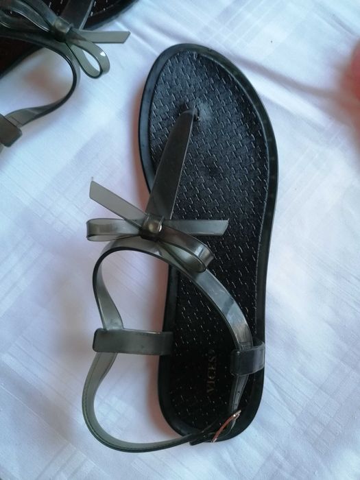 Vices nowe sandały damskie z tworzywa gumowe japonki 40 Tanio!