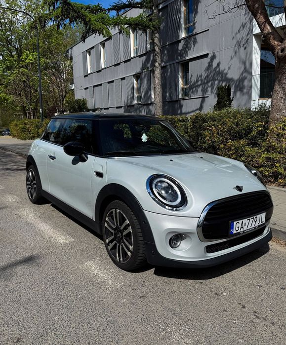 MINI Cooper Mini Cooper F56 perłowy 3-drzwiowy, zadbany, skórzane fotele