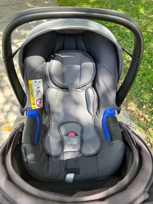 Carrinho Britax Römer B-Motion + Ovo + Base Isofix | Bom Estado
