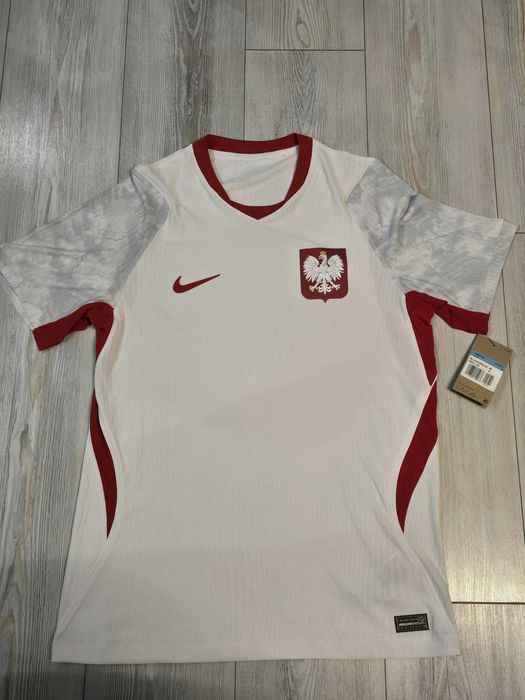 Męska koszulka piłkarska Nike Aero-FIT Authentic Polska Match 2026 IO8528-100 rozmiar M NOWA!
