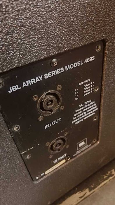 JBL Array Series 4893 - Basy 2szt