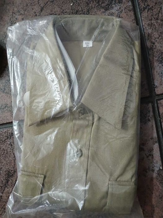 Koszula mundur wyjsciowy dlugi rękaw kolor khaki