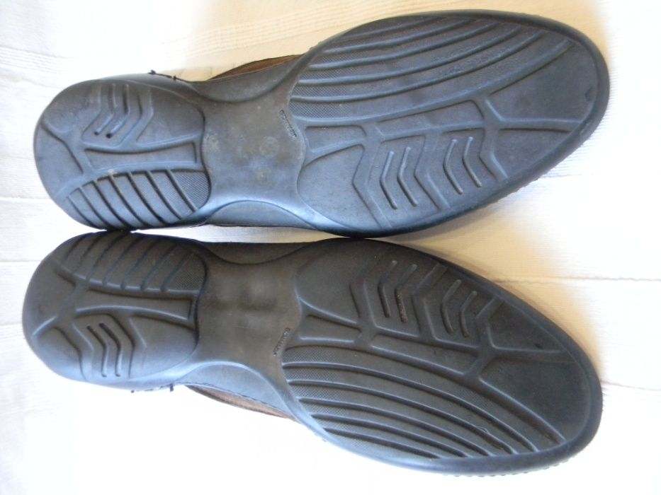 Неординарные замшевые мужские туфли Италия р.42/43/ст.28см