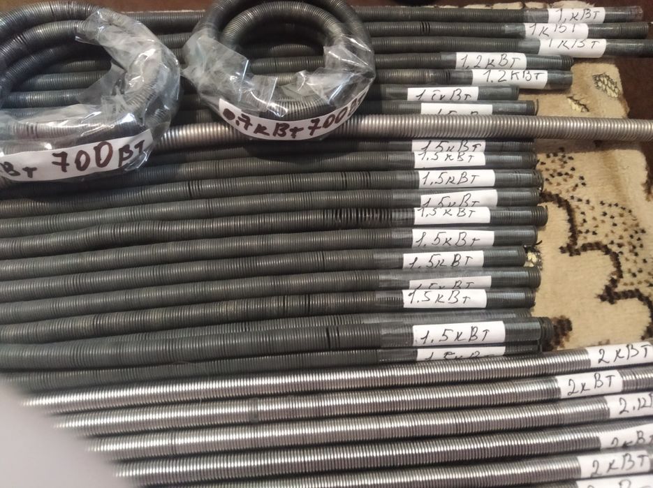 Спираль на электроплитку с нихрома 0.5, 1, 1.5, 2кВт