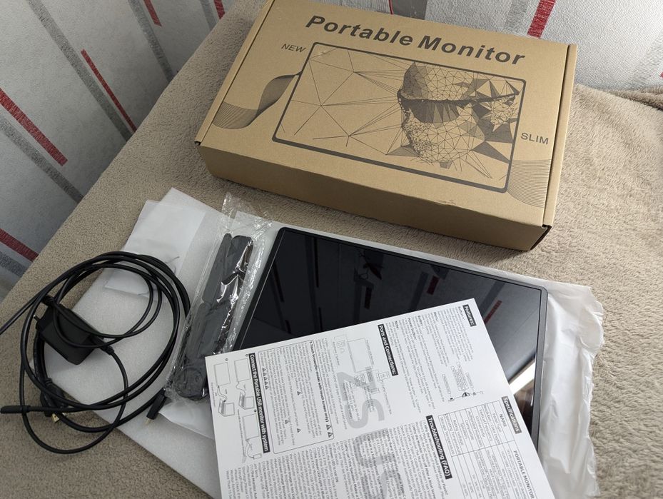 Портативний монітор 14" ZSUS | 2K IPS (2160×1440) | Type-C Стан Нового