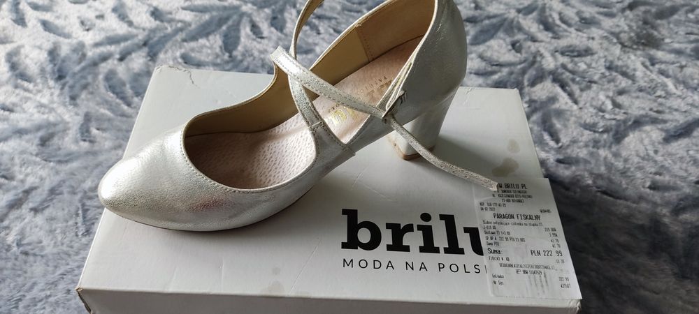 Buty ślubne Brilu