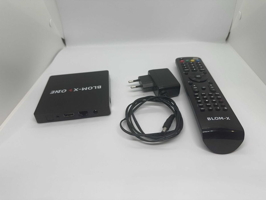 Blom-X ONE Linux – Recetor IPTV / Multimédia Full HD + Comando
