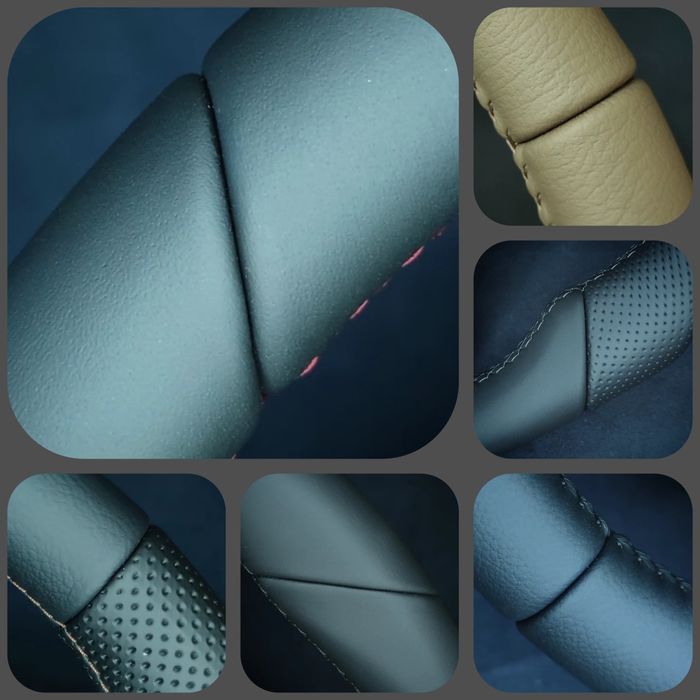 Перетяжка руля шкірою.Преміальна якість.