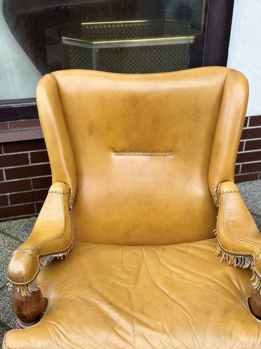 Fotel klubowy mid century modern