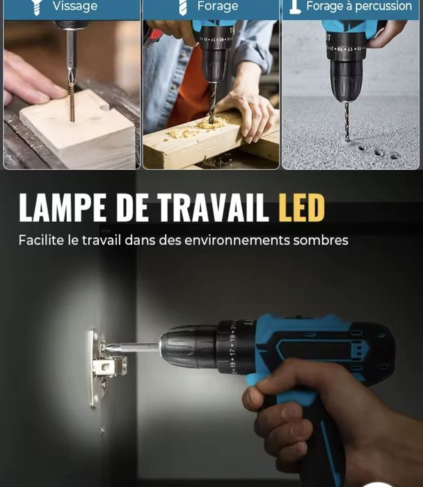 AParafusadora impacto bateria 28V