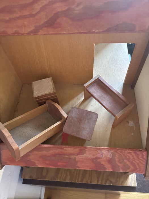 casinha  de bonecas madeira