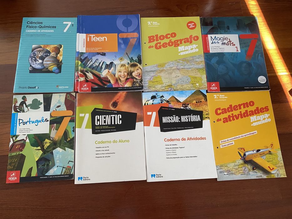 Livros de Fichas 7°ano