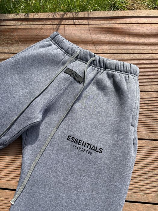 Essentials Pants (Black - Grey) (Spodnie)