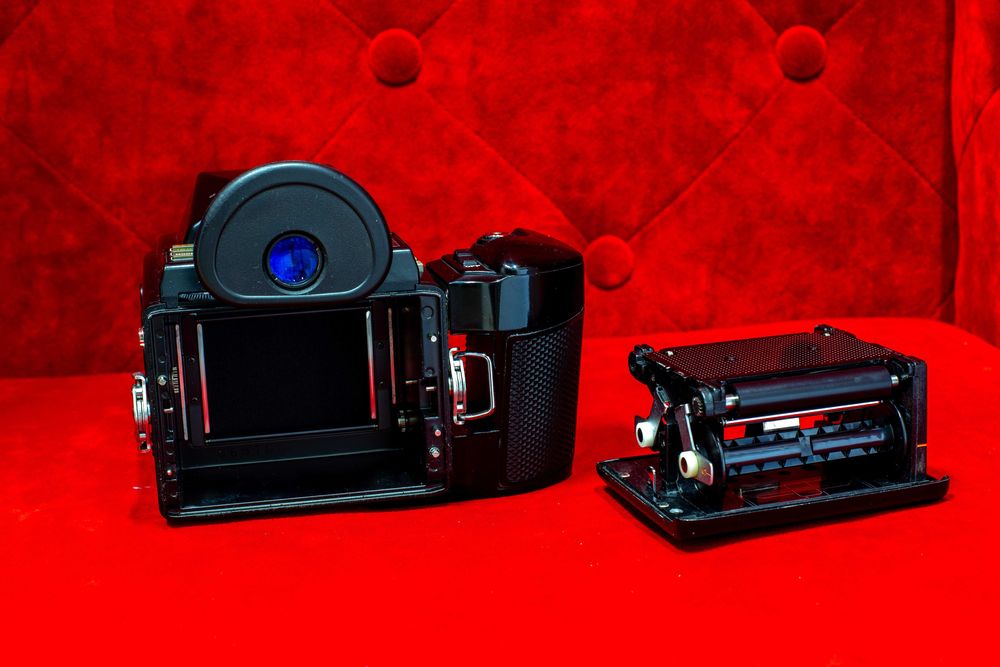 Pentax 645 + obiektyw 45-85 mm