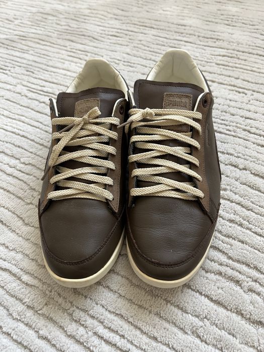 Кеди Puma шоколадного кольору