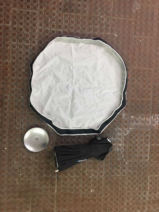 2 Lâmpadas e acessórios de Luz para estúdio