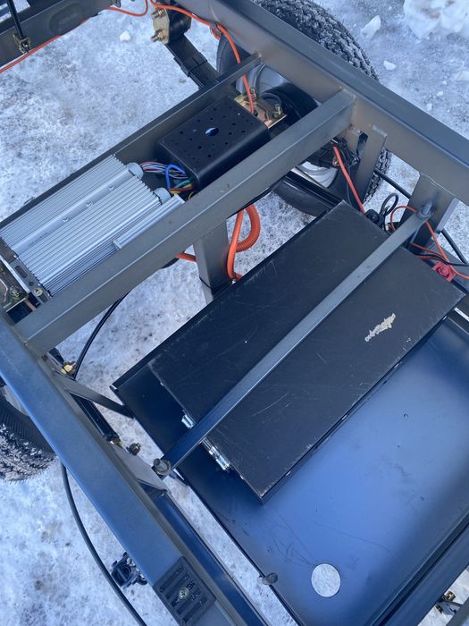 Електричний вантажний трицикл IDemo Hardworker PRO Cargo-15 2000W-72V