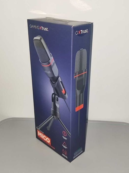 Mikrofon Kondensatorowy Trust GXT 212 Nowy w Pudełku