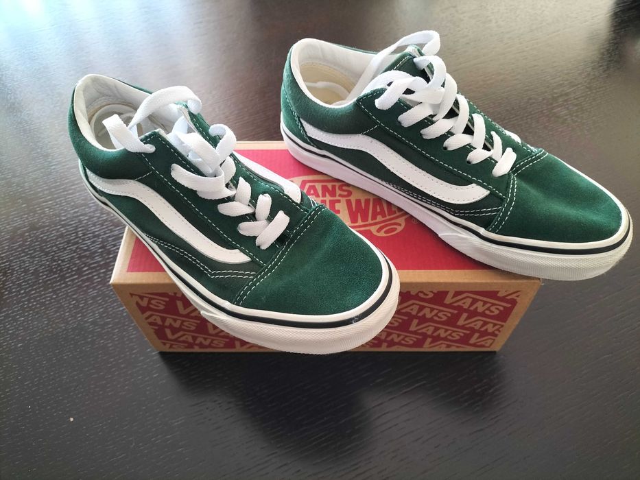 Sapatilhas Vans de cor verde